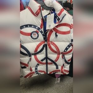 Nwt Polo Ralph Lauren Women's Team USA Down Jacket